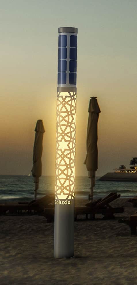 flexsol-nxt-lightstick-customized-zonne-energie-buiten-lamp Flexsol NxT customized lightstick. Buitenlamp op zonne-energie.